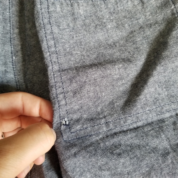 Eddie Bauer Linen Blend Drawstring Shorts size XL - Picture 8 of 8